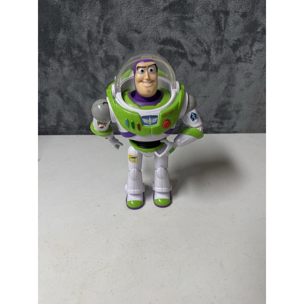 Disney Pixar Toy Story Buzz Lightyear 12" Action Figure Tested Works